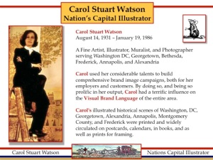 Carol Stuart Watson National Capital Illustrator